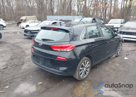 2018 Hyundai Elantra Gt from USA, damaged, VIN KMHH35LE2JU074718